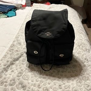 Women’s Nylon Coach Backpack Purse